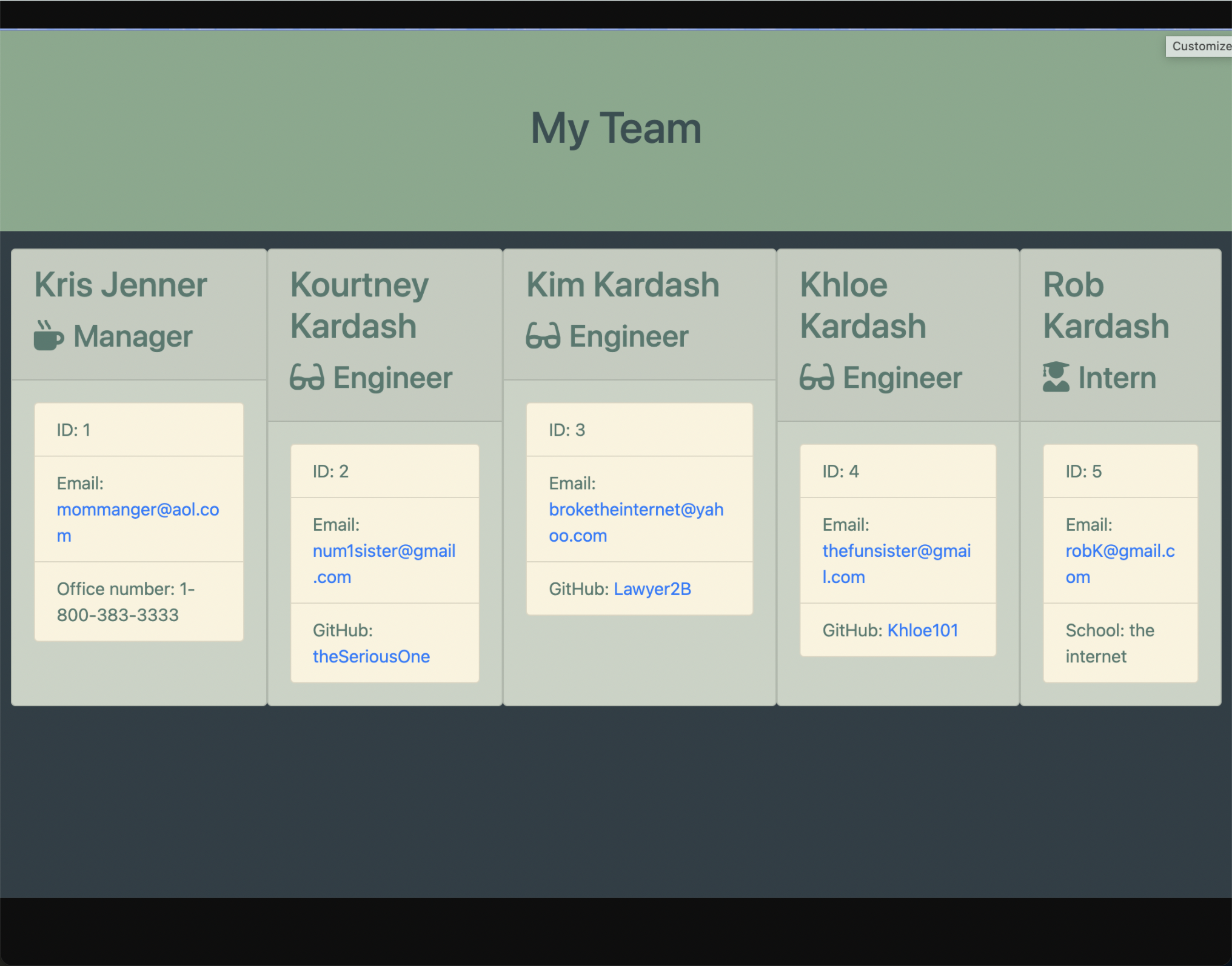 Employee Info Tracker